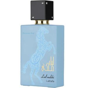 Lattafa Lail Maleki Moroccan Blue Eau de Parfum Spray for Unisex 3.4 oz - New